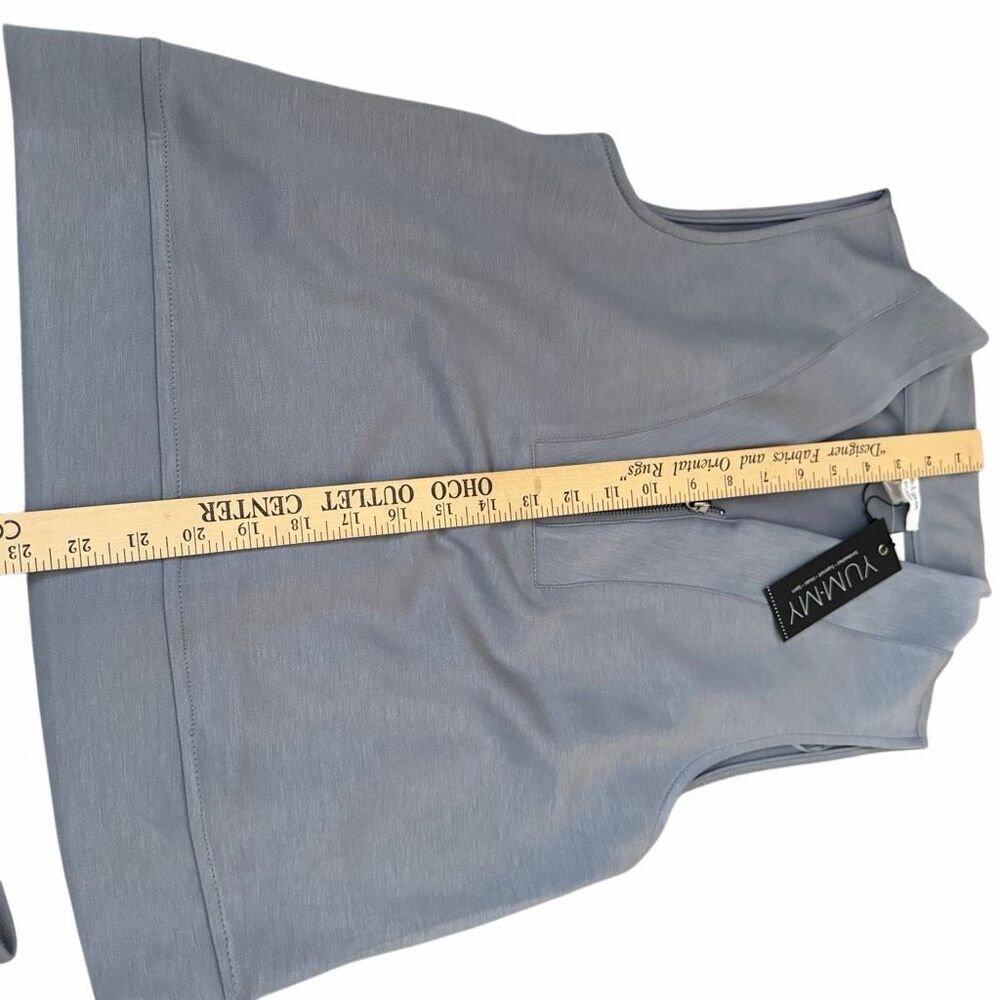 Cable & Gauge 2 PC Shorts Set NWT Periwinkle Blue sz Medium Sleeveless - Picture 9 of 13